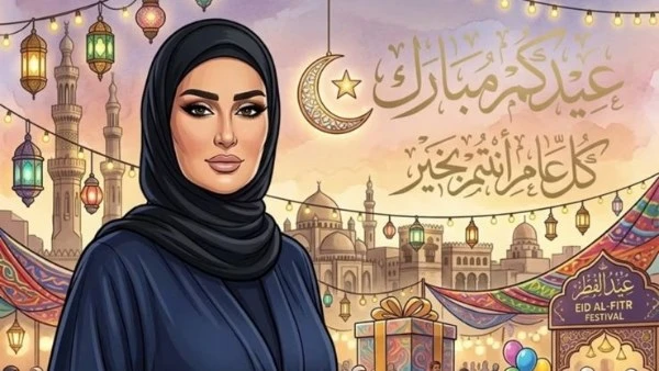 غادة عبد الرازق تهنئ متابعيها تفاصيل