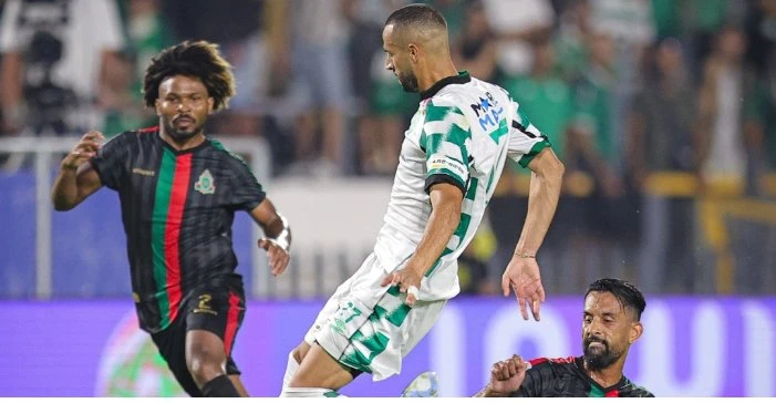 بث مباشر بدون تقطيع لمباراة الرجاء والجيش الملكي في الدوري المغربي