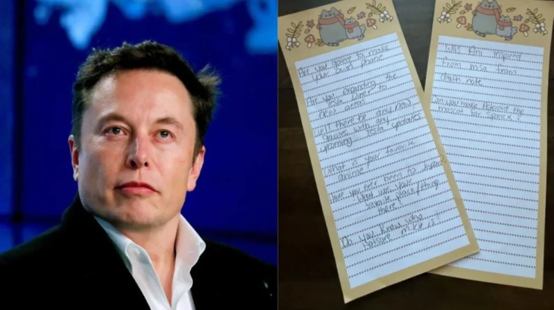 بخط يدها على فراش الموت. إيلون ماسك يحقق وصية مراهقة توفيت بالسرطان