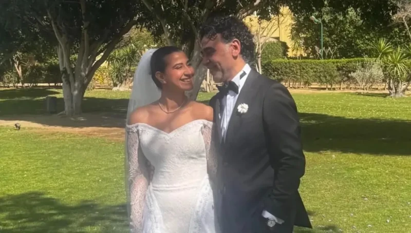 هاني خليفة ورنا حسانين يحتفلان بزفافهما بحضور كوكبة من الفنانين (صور)