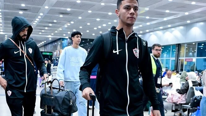 بعثة الزمالك تنور المطار بعد قلم بلوزداد