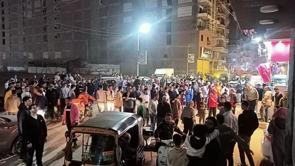 مصرع سيدة وطفل بسقوط قطعة جبس من برج سكني بالمحلة الكبرى