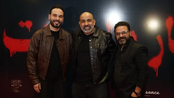 حمدي الوزير ومحسن منصور و يارا عزمي و أبطال فيلم إشعار بالموت يحتفلون بالعرض الخاص