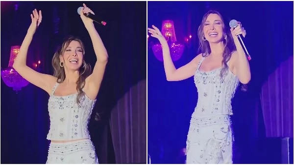 ورانا نانسي عجرم تتألق في حفل قبرص