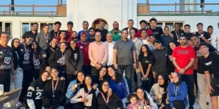 الشرطة والمقاولون والبنك الأهلي يتصدرون بطولة الجمهورية للكانوي والكياك