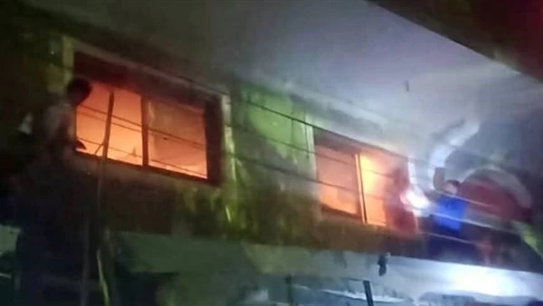 حريق هائل بسبب انفجار أنبوبة غاز في أوسيم.. وإصابة 3 أشخاص باختناق