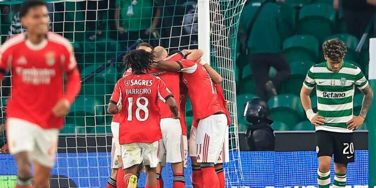 بنفيكا غفل لشبونة في الوقت الضايع وطرده من الوصافة