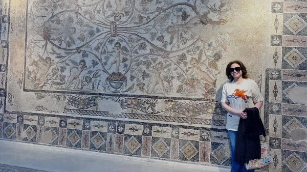 إلهام شاهين تشارك متابعيها صورا من رحلتها في الجزائر