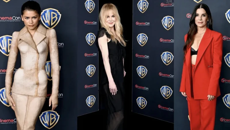 نجمات هوليوود يحوّلن السجّادة الحمراء في CinemaCon إلى منصّة عرض لأحدث الترندات