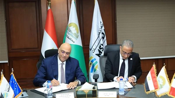 الجيزة وجهاز تنمية المشروعات يوقعان بروتوكول تطوير ميت عقبة ورفع كفاءة الخدمات