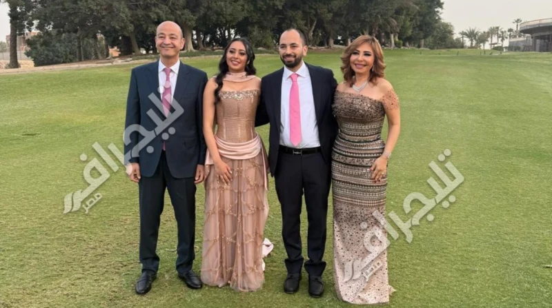 بحضور لميس وعمرو. نور أديب يحتفل بخطوبته (صور)