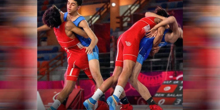 عبد الله حسونة المصارع الذي شاهده ١١ مليونا