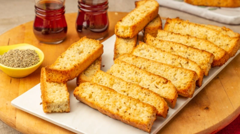 بلون ذهبي خفيف. طريقة عمل بسكويت اليانسون في 5 خطوات