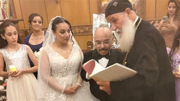 بحضور عائلي. لقطات من حفل زفاف مينا أبو الدهب بطل مسلسل ولاد الشمس