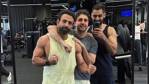 شاهد. هشام ماجد برفقة ابراهيم فايق من الجيم