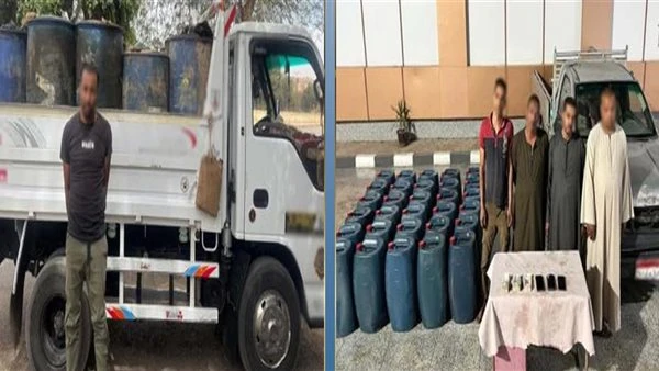 سقوط عصابة تجميع السولار وبيعه بالسوق السوداء في أسوان والأقصر