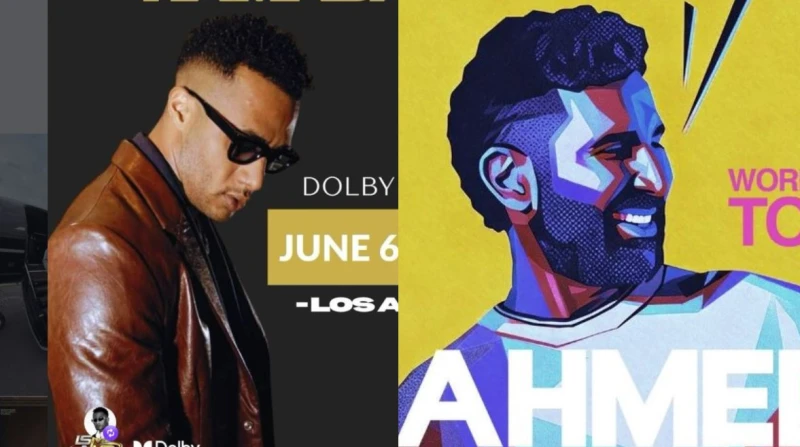 للمرة الأولى. محمد رمضان وأحمد سعد على مسرح واحد في لوس أنجلوس