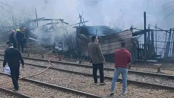 حريق قرب محطة شبين الكوم القديمة.. والحماية المدنية تسيطر دون خسائر بشرية