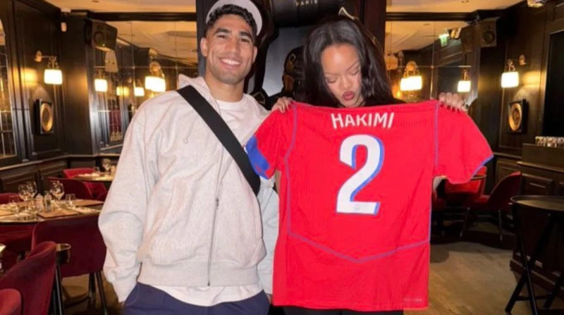 المغرب ضد نيجيريا مجددا. ماذا دار بين أشرف حكيمي وريهانا خلف الكواليس