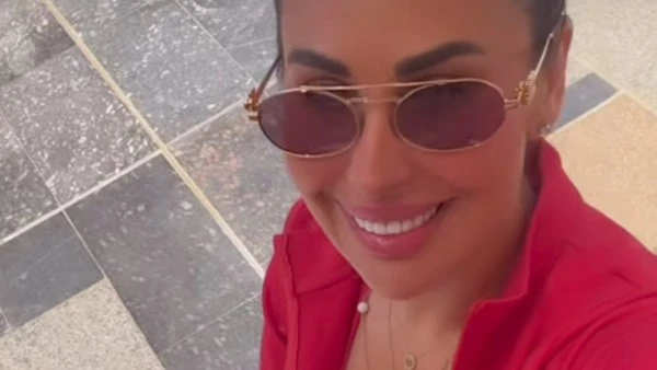 بالأحمر. مي سليم تخطف الأنظار عبر انستجرام| شاهد