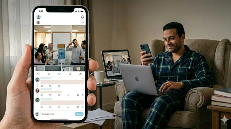 "شغل الأحد من البيت". ردود فعل خفيفة الظل على القرار الحكومي