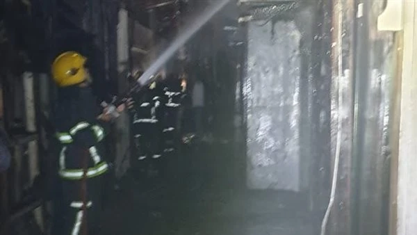 السيطرة على حريق أعلى محال وسط البلد دون وقوع أي إصابات