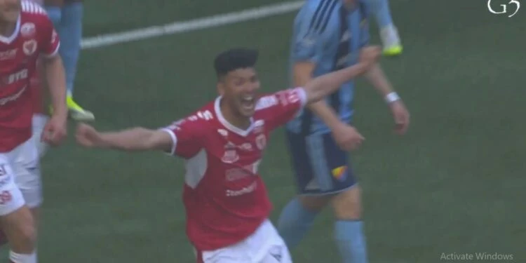 “أشرف داري” سجل وهز السويد. بس النحس لسه راكب “كالمار”