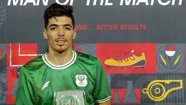 المصري يجهز عبد الرحيم دغموم لمواجهة إنبي في الدوري الممتاز