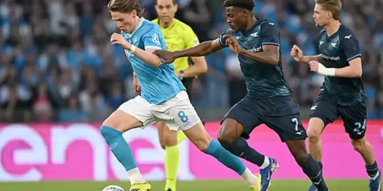 لاتسيو يحطم أحلام نابولي ويقرب الأفاعي من منصة التتويج