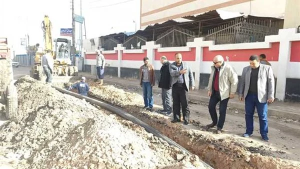 انتهاء صيانة رافع مياه صلاح العبد وعودة الخدمة تدريجياً بوادي النطرون