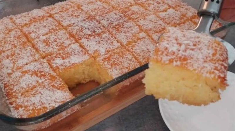 في 5 خطوات. طريقة عمل البسبوسة العادية بالزبادي