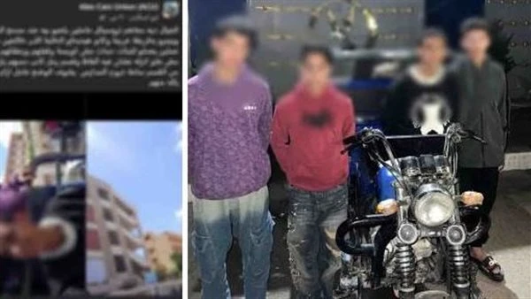 ضبط 4 أشخاص استعرضوا بمركبة "تروسيكل" ومضايقة فتيات أمام مدرسة بالإسكندرية