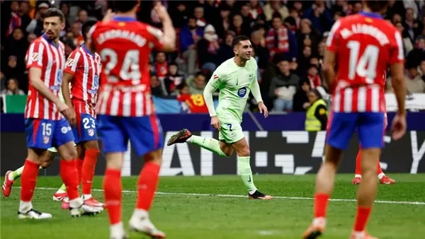 أتلتيكو مدريد يقصي برشلونة رغم فوز البارسا في ميتروبوليتانو