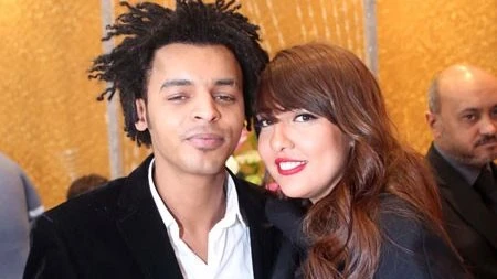 كل مي كساب تحتفل بعيد ميلاد زوجها