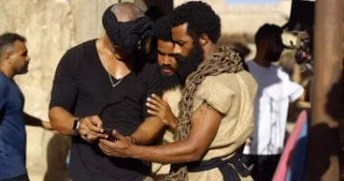 مشاهد من كواليس فيلم أسد بطولة محمد رمضان