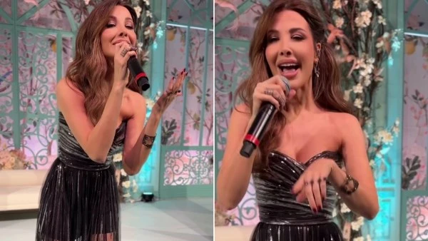 يا نانسي عجرم تشعل حفل زفاف بدر محمد عبده