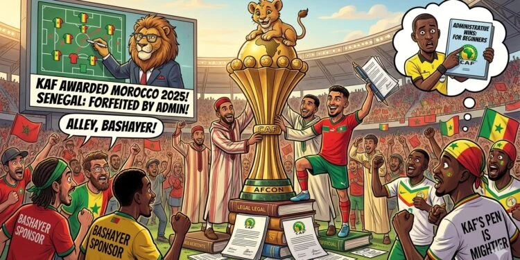 الكواليس تشيب. “طبخة” سحب الكأس من السنغال ومنحه للمغرب