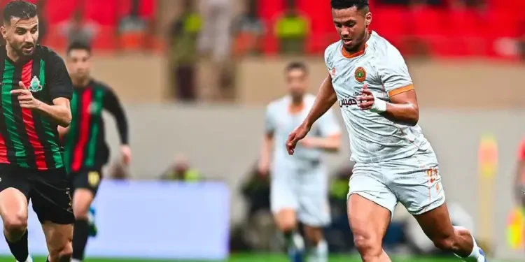 الجيش الملكي ونهضة بركان حبايب. قمة سلبية ولعت الدوري