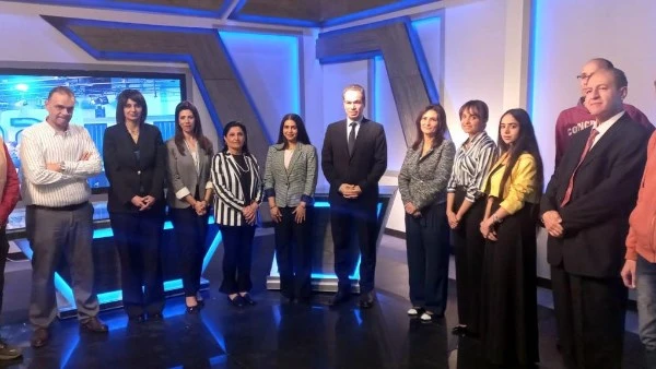 المسلماني يتفقد ستديو قناة النيل الدولية بعد تطويره