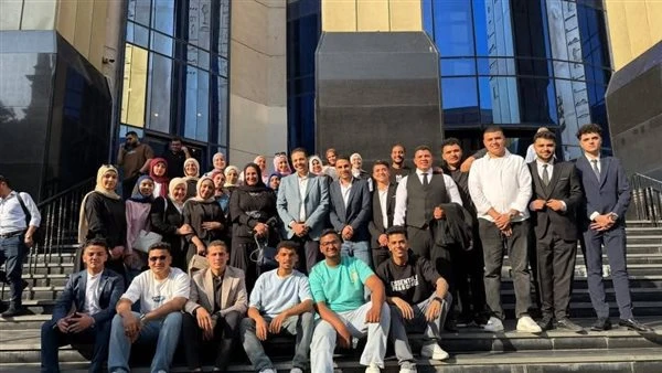 طلاب "إعلام" بني سويف الأهلية في رحلة ميدانية لنقابة الصحفيين ومؤسسة دار المعارف