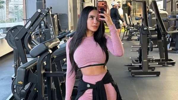مي القاضي تستعرض رشاقتها من الجيم