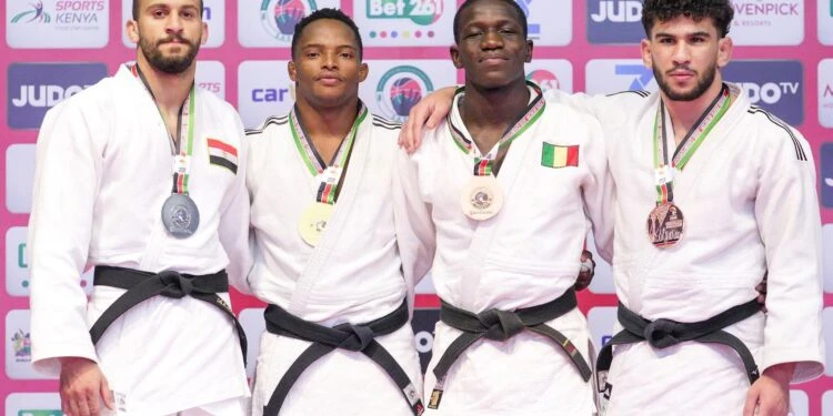 جودو مصر راكب القارة. عبد الرحمن عبد الغني يعانق الفضة