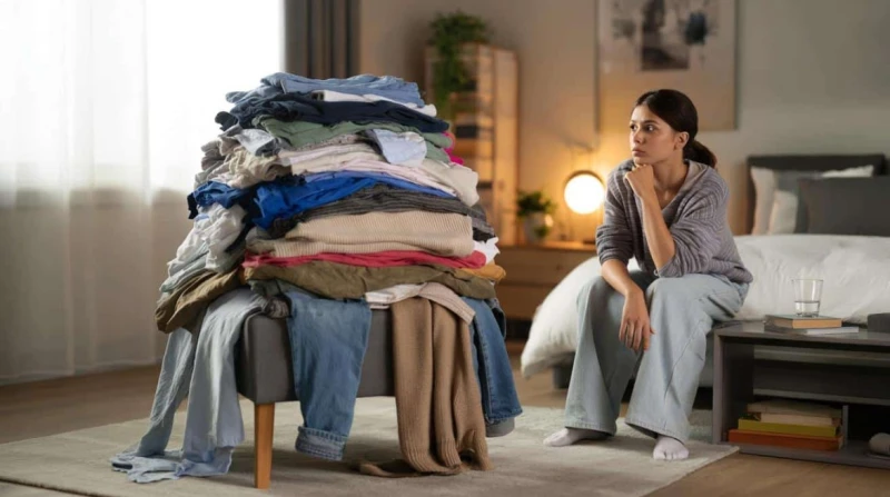 ليست مجرد فوضى. ماذا قال علم النفس عن عادة تراكم الملابس على الكرسي