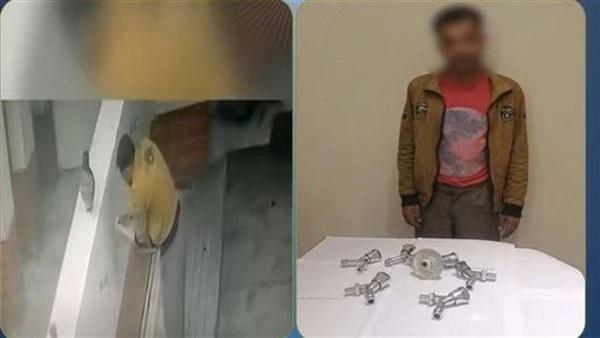 القبض على عاطل لاتهامه بسرقة صنابير مياه أحد المساجد بالغربية