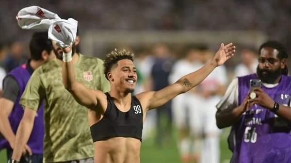 بيزيرا يفوز بجائرة رجل مباراة الزمالك وبيراميدز في مرحلة التتويج