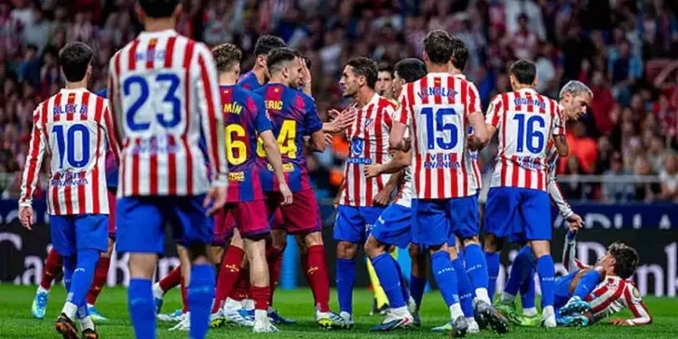 ثورة كتالونية ضد “ظلم” مباراة أتلتيكو والمطالبة بتحقيق دولي