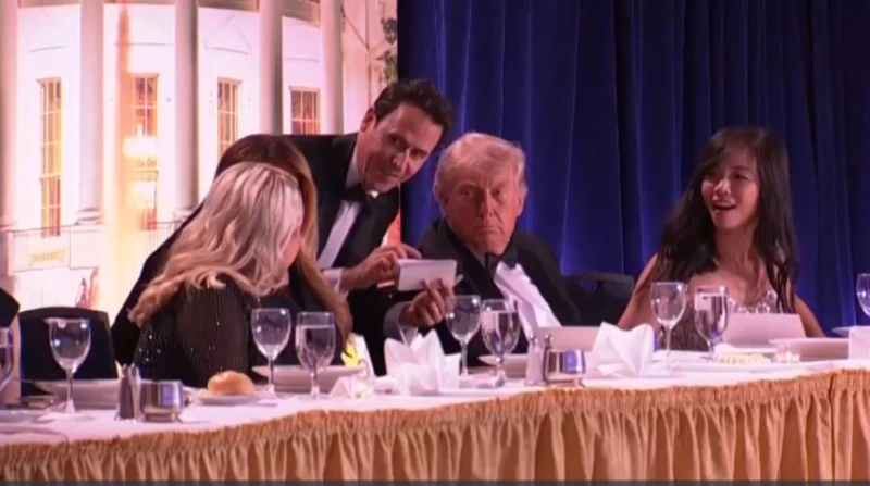 فيديو محاولة اغتيال ترامب. هروب جماعي من حفل عشاء مراسلي البيت الأبيض