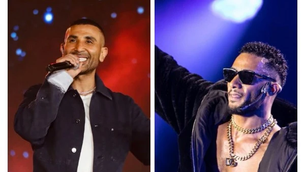 محمد رمضان وأحمد سعد لأول مرة على مسرح دولبي الشهير في لوس أنجلوس