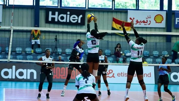 كاليبي الغاني يفوز على جيندر لايت البوروندي في بطولة أفريقيا للطائرة سيدات