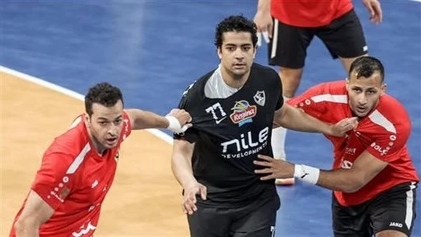 الأهلي يفوز علي الزمالك في ختام دوري المحترفين لليد